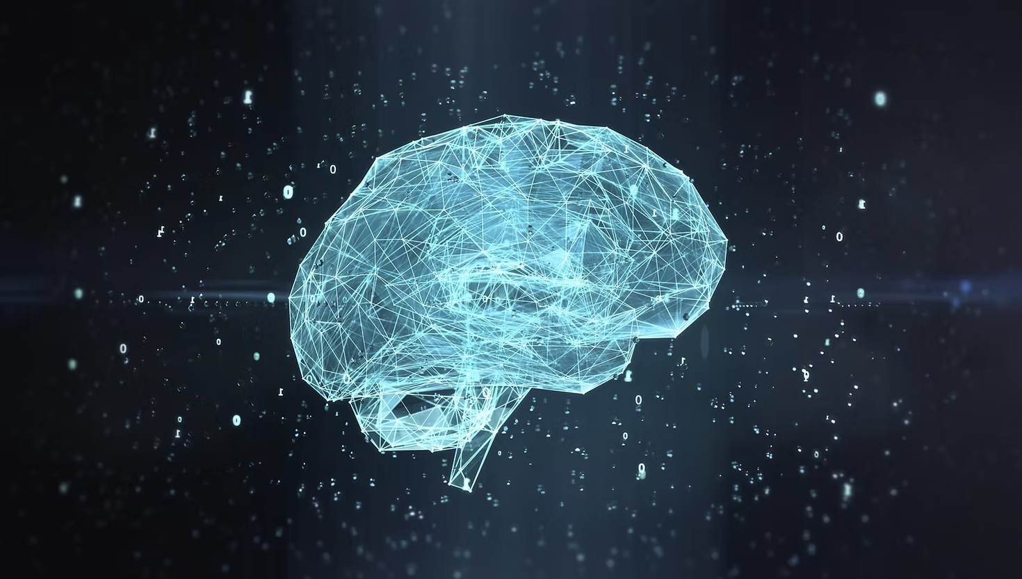 AI agent learning through feedback and repeated interactions.