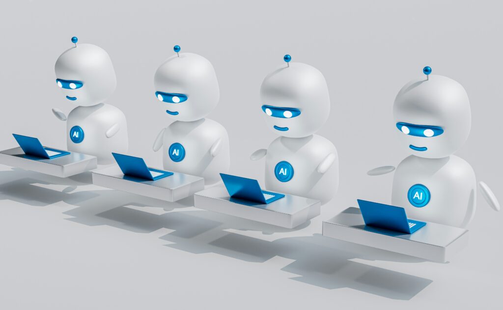 Conversational AI enabling communication between people and machines.