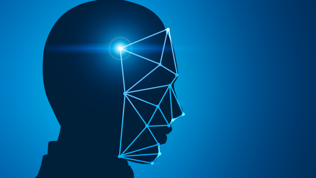 AI image recognition technology analyzing visual information.