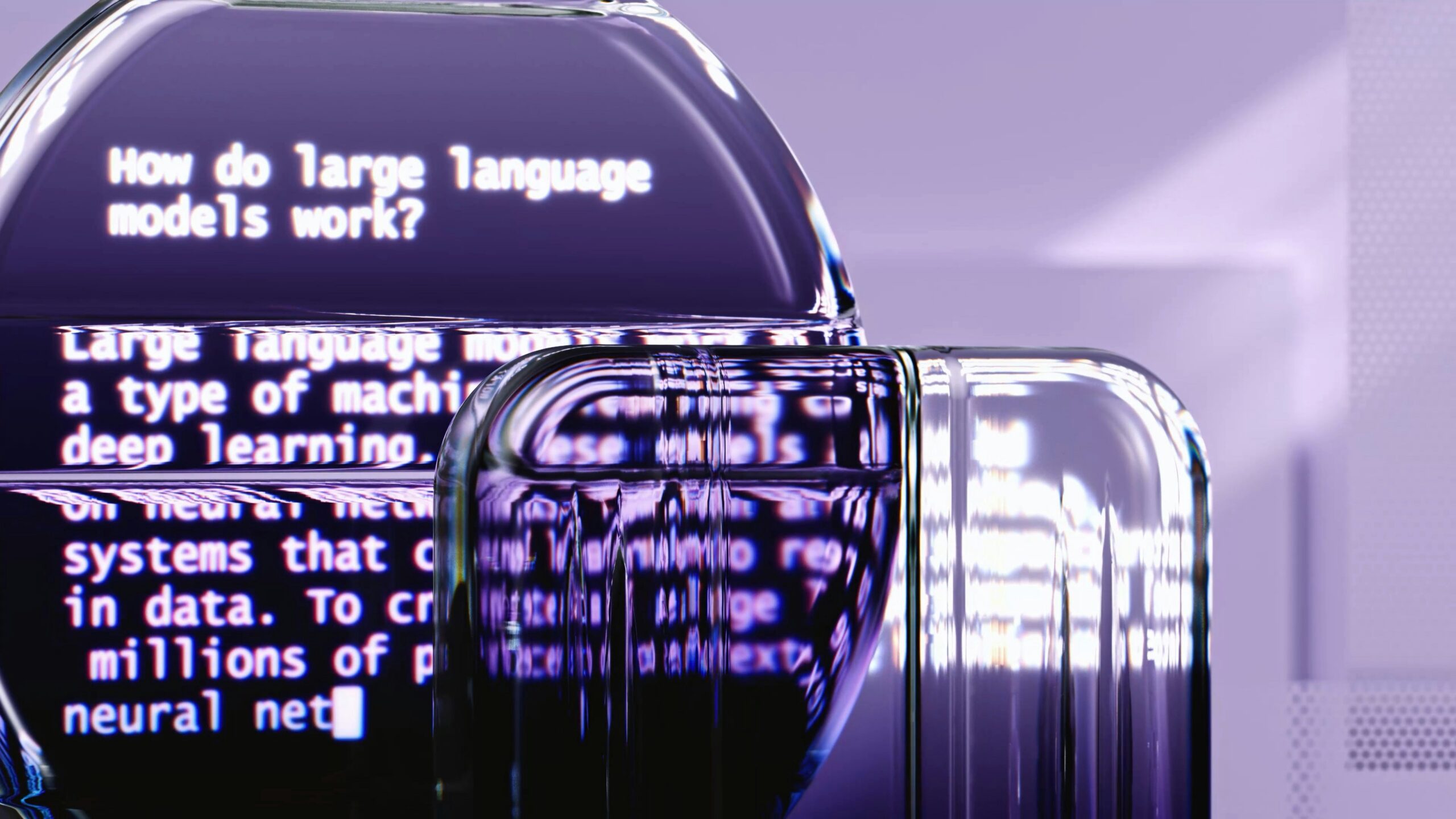 Natural language processing system analyzing human language.