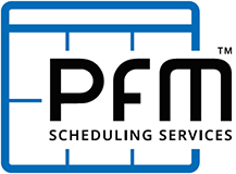 PFM Scheduling Logo
