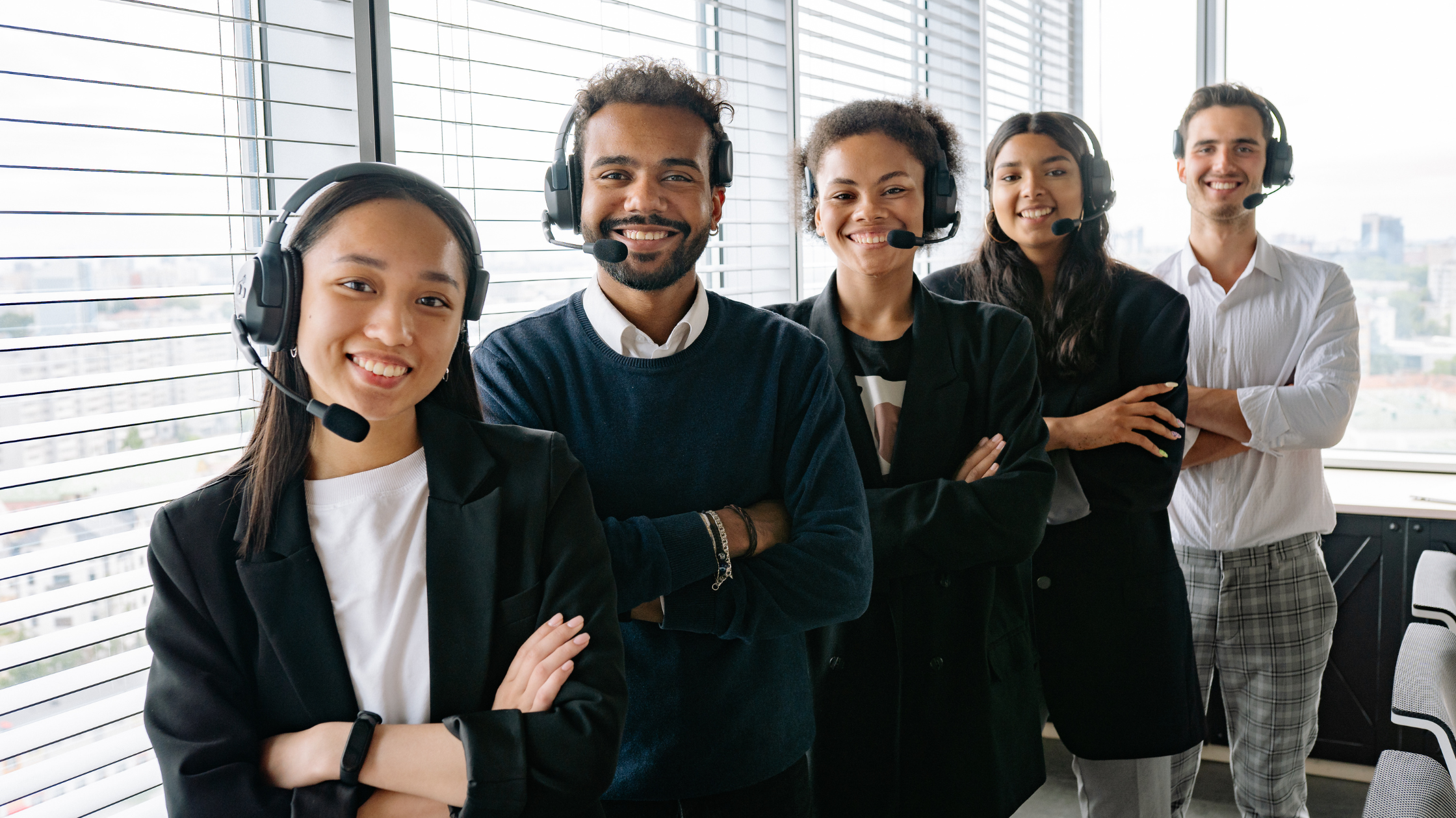 Sales team using artificial intelligence tools to improve performance.